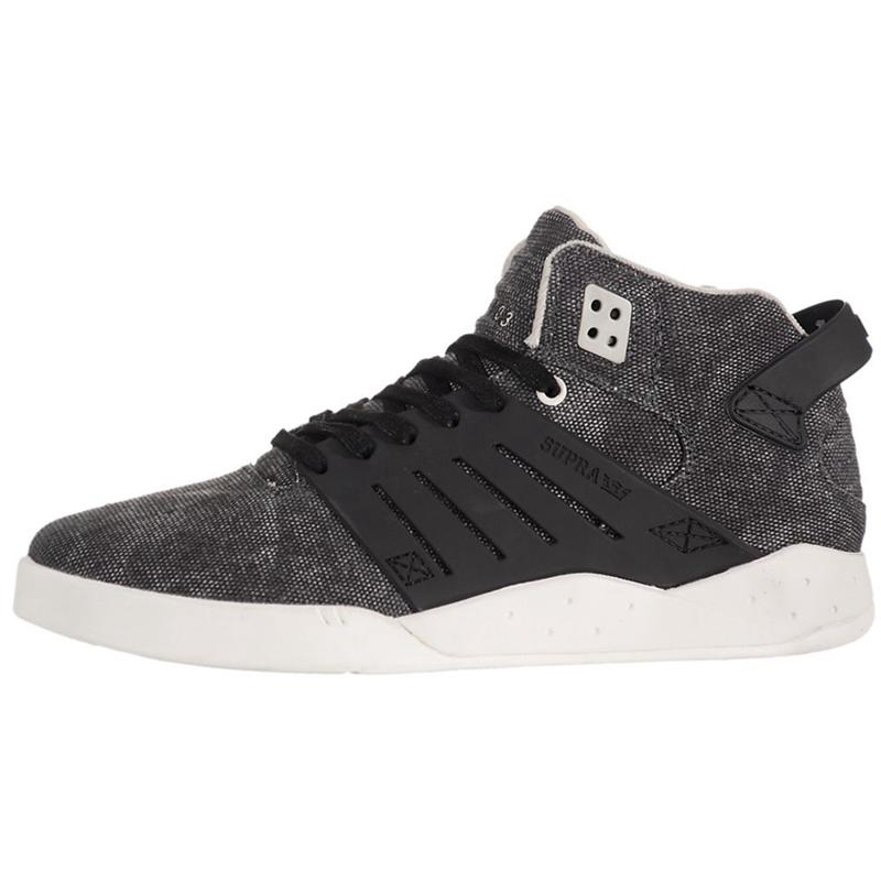 Zapatillas De Skate Supra Argentina Hombre - SKYTOP III Gris Negras (OXQEK-5981)